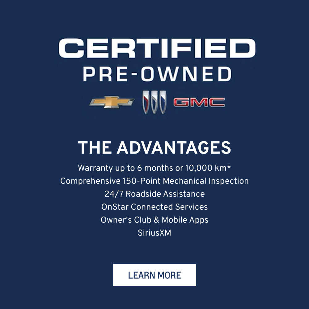 Granby Chevrolet popup certifie EN